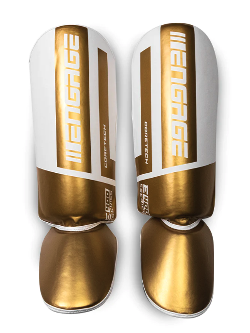 Engage E-Series Shin Guards - Gold